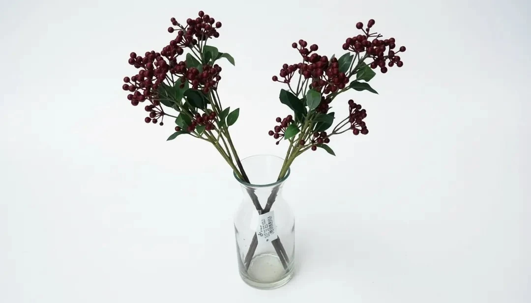 Yapay Tek Dal  Kokina Bordo 64cm