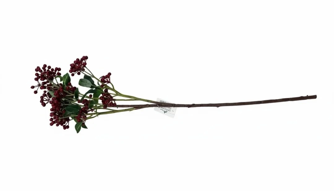 Yapay Tek Dal  Kokina Bordo 64cm