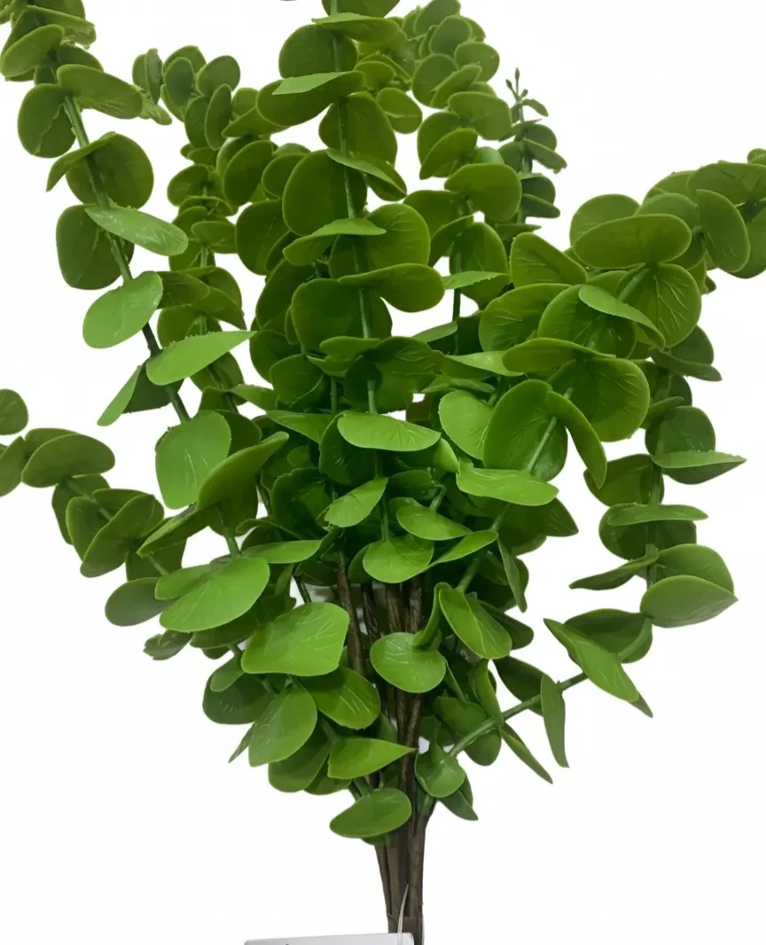 Yapay Çiçek  Okaliptus Demeti Yeşil 53cm