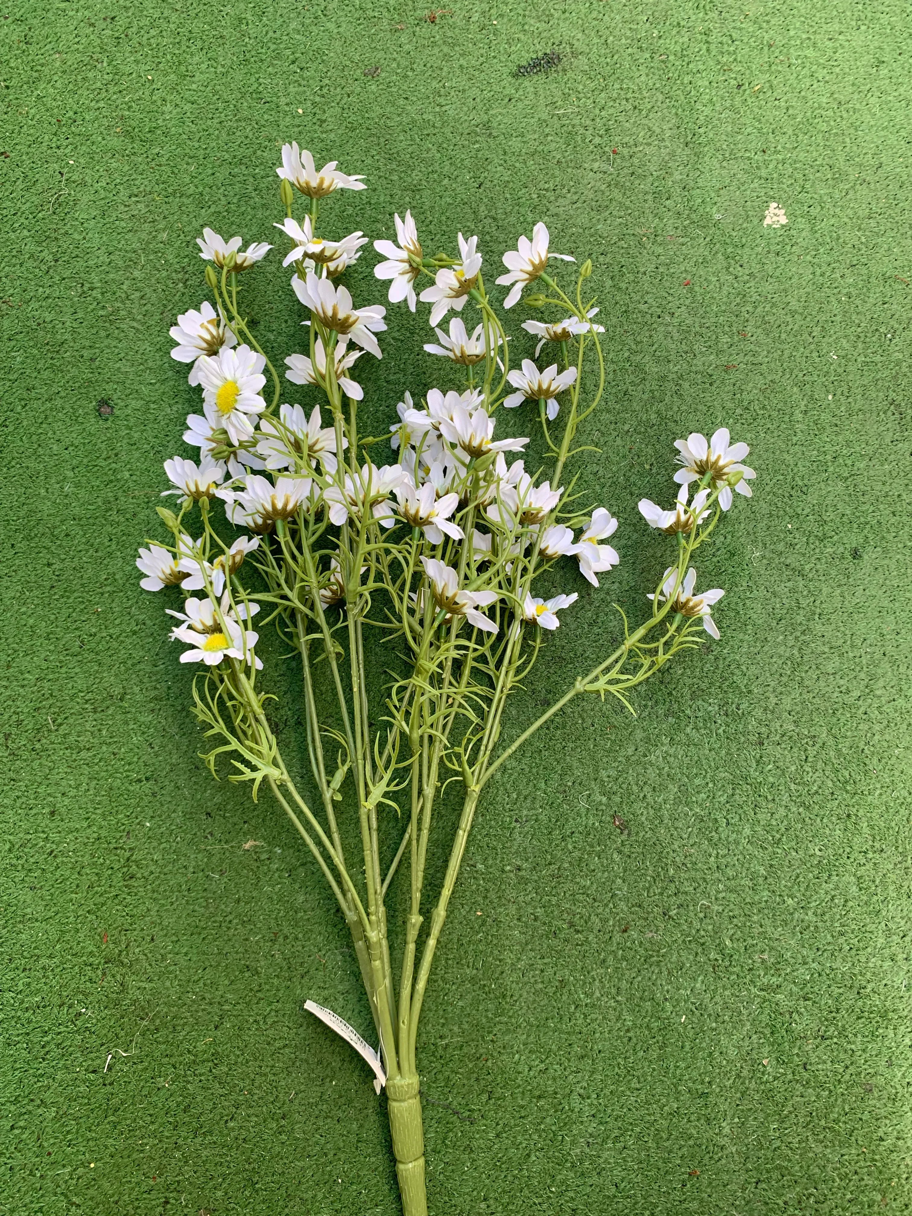 Yapay Çiçek Demet Beyaz Papatya 