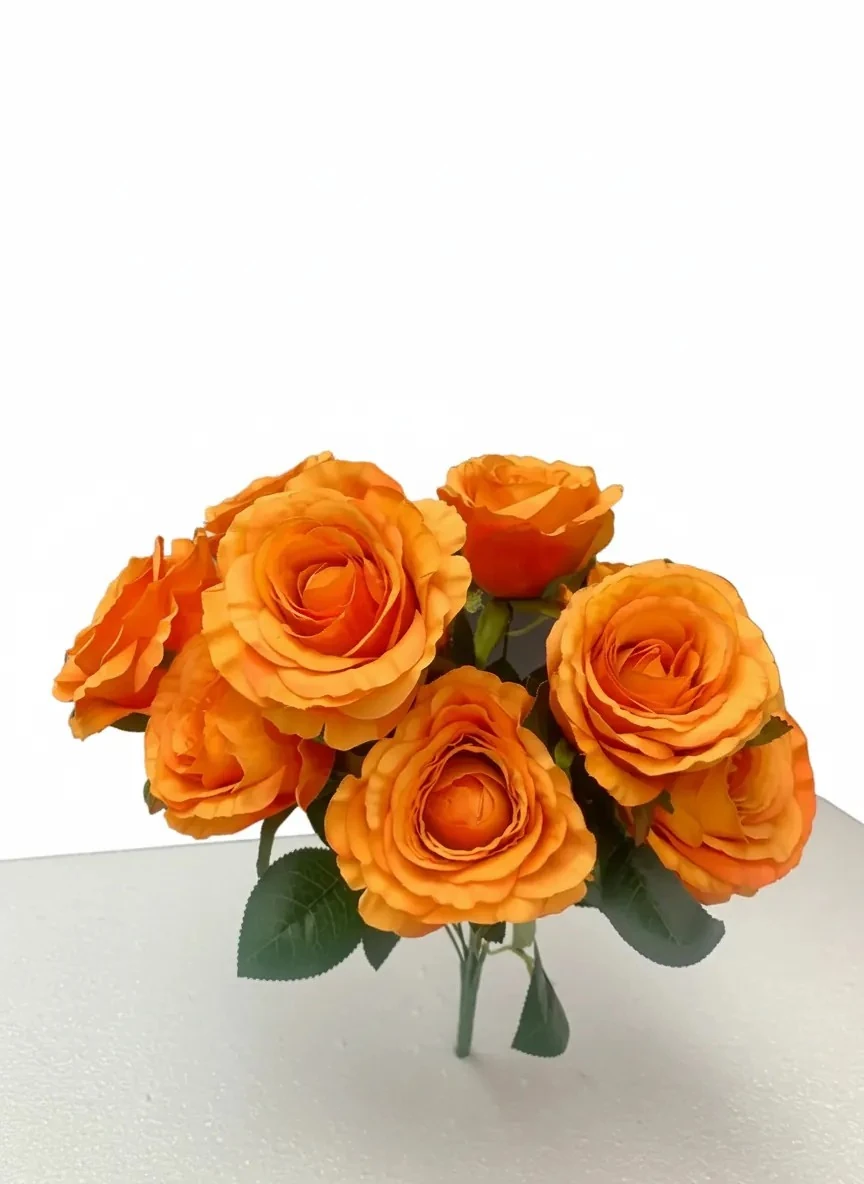 Yapay Demet Gül Turuncu 7li