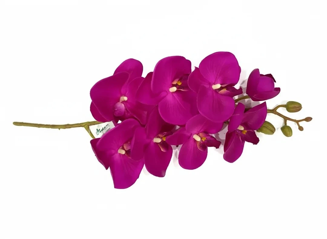 Yapay Islak Dokunuşlu 1.Kalite  Luxury Pembe Orkide 82cm