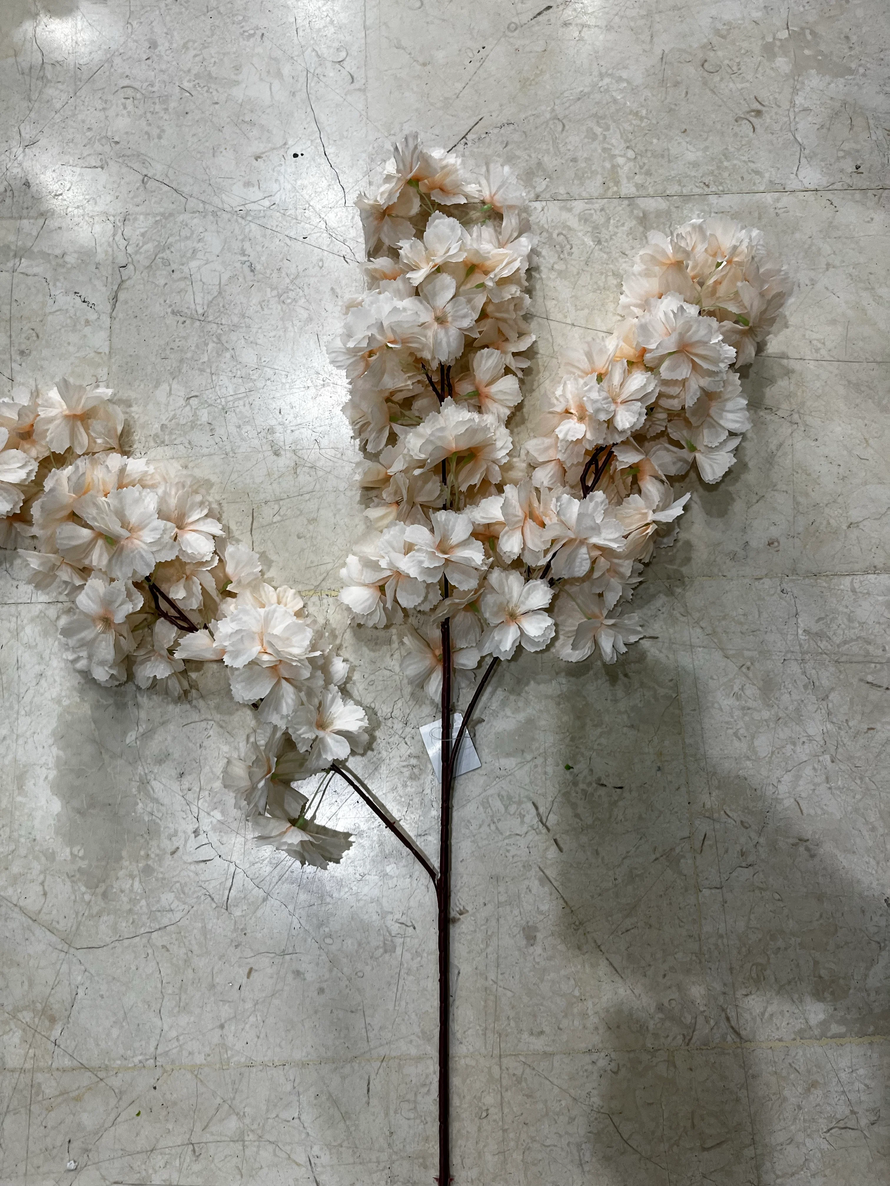 Yapay Somon Bahar Dalı Japon Kiraz Çiçeği 90cm