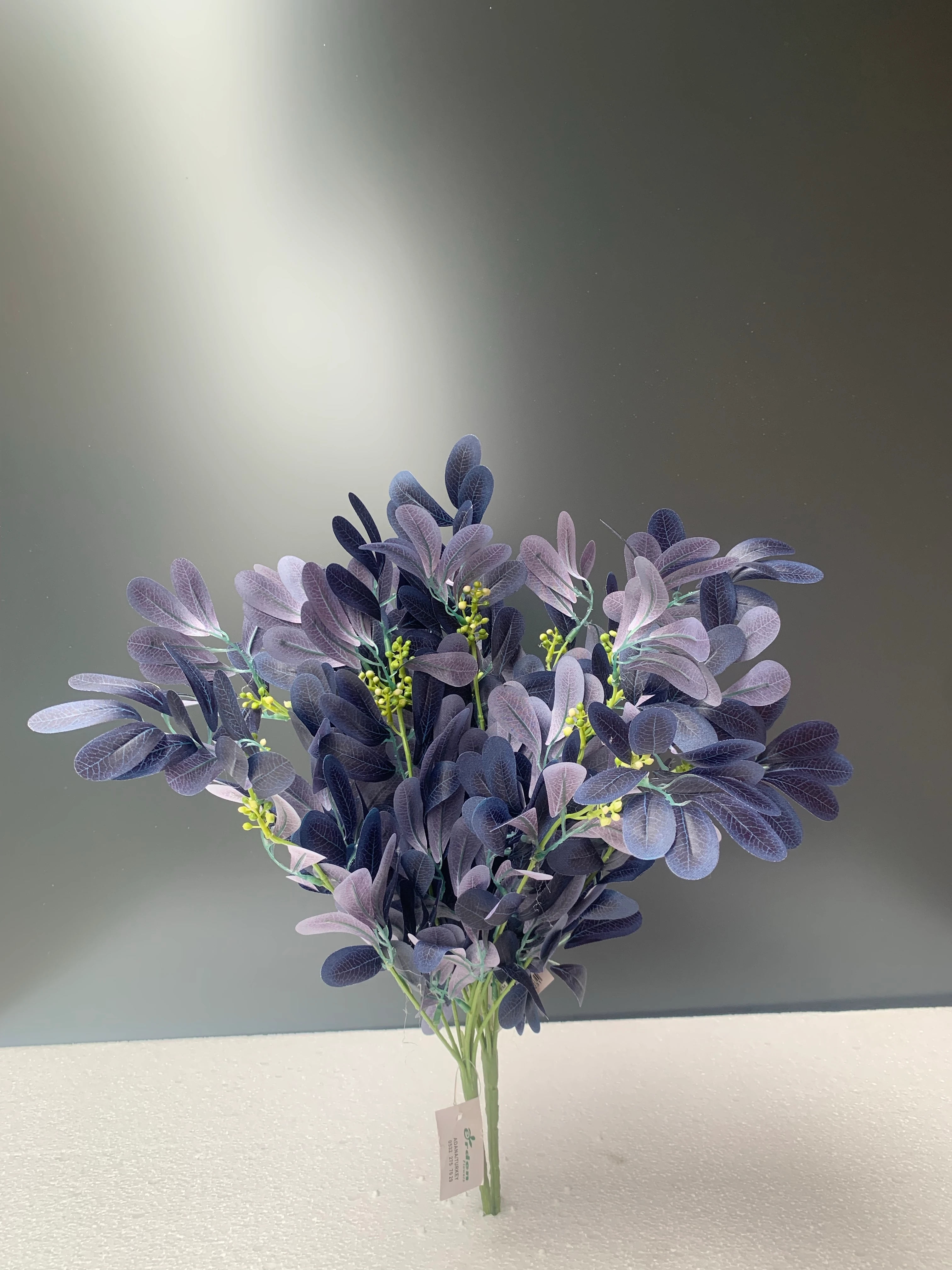 Yapay Demet Çiçek Lacivert Renk