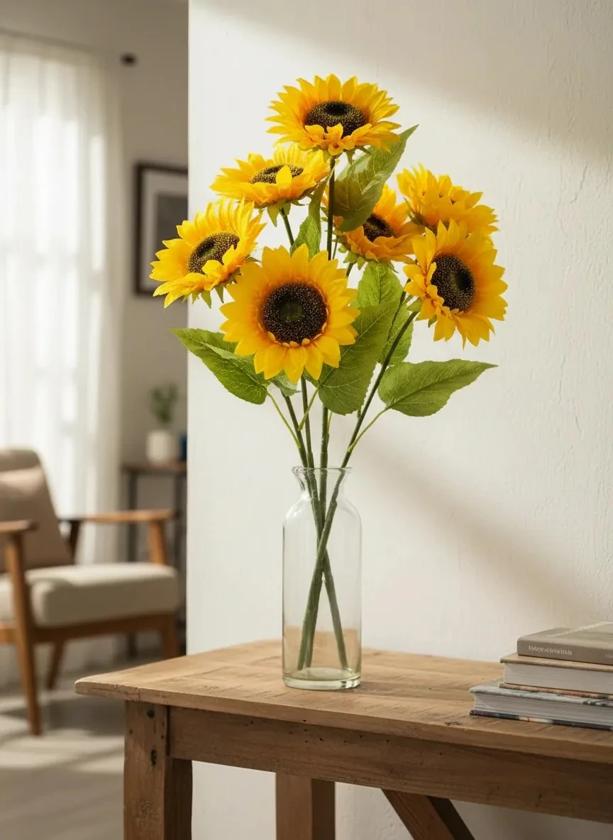 Yapay Ay Çiçeği 7li