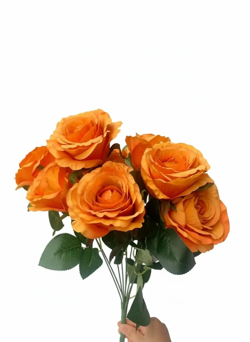 Yapay Demet Gül Turuncu 7li