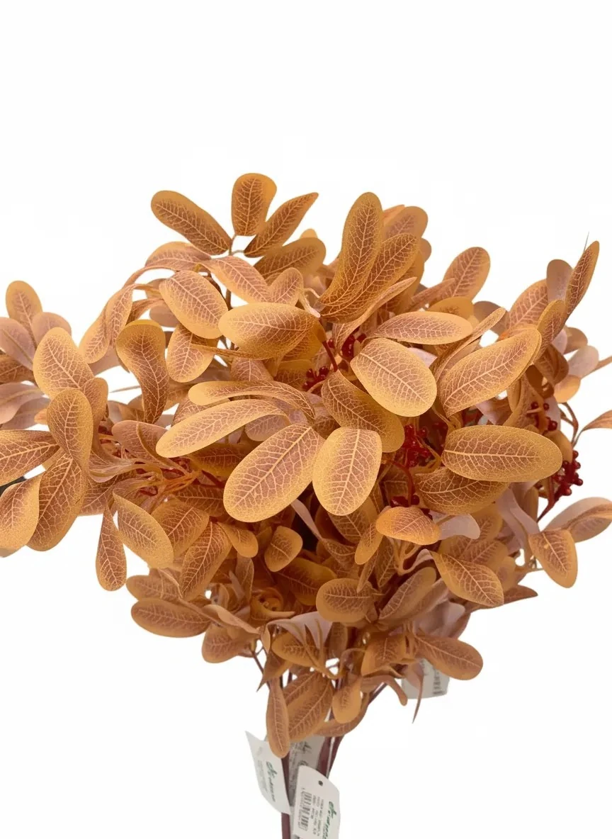 Yapay Demet Çiçek Kahverengi Renk 