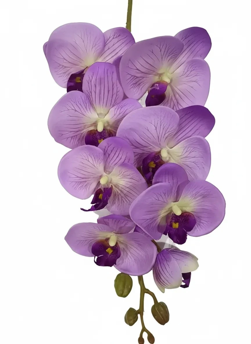 Yapay Islak Dokunuşlu 1.Kalite Luxury Orkide Lila 82 cm