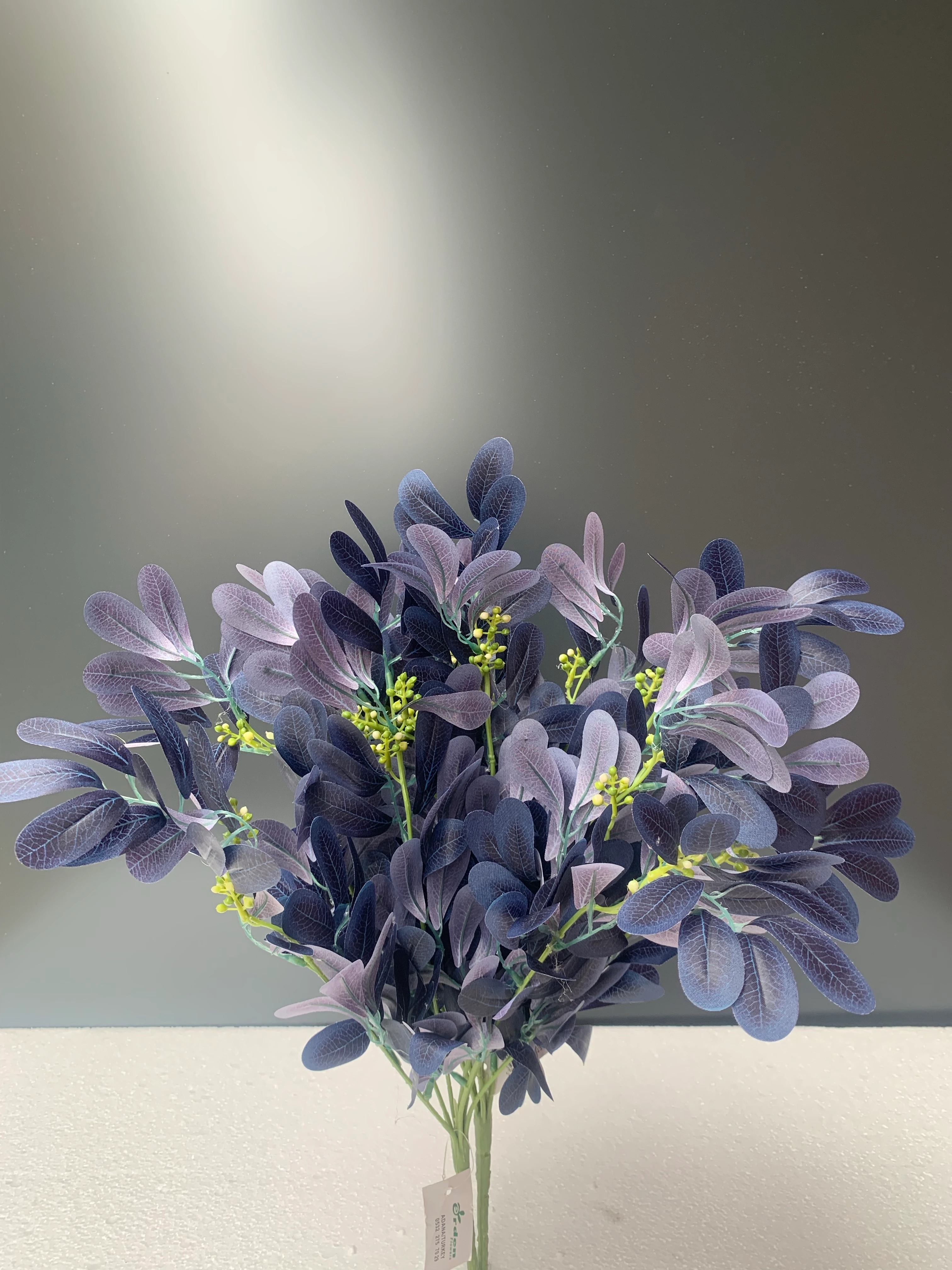 Yapay Demet Çiçek Lacivert Renk