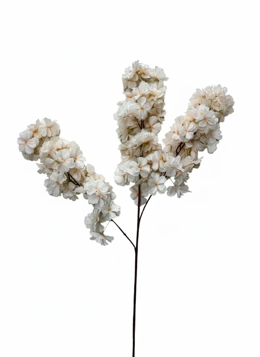 Yapay Somon Bahar Dalı Japon Kiraz Çiçeği 90cm