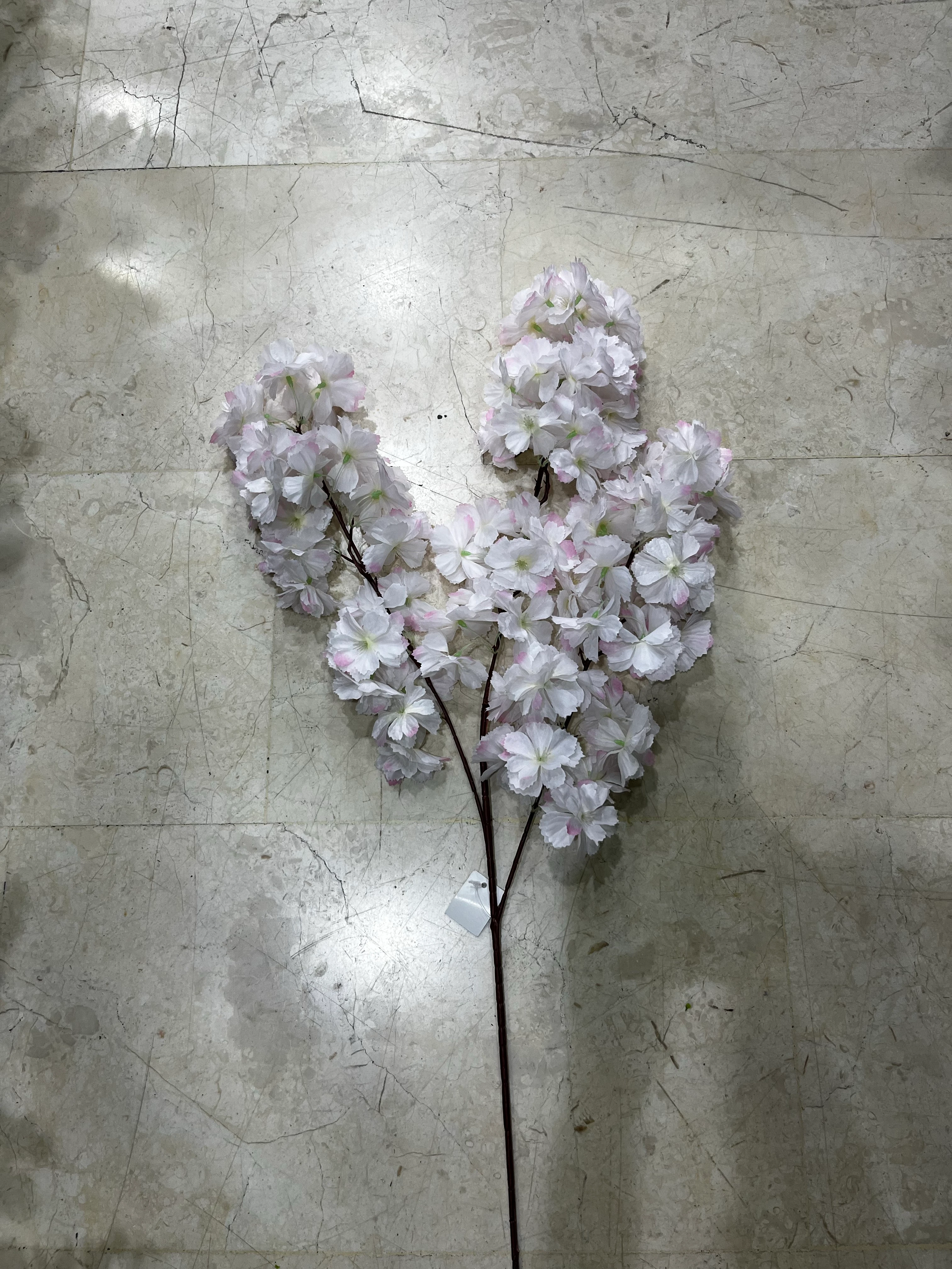 Yapay  Açık Pembe Bahar Dalı Japon kiraz Çiçeği 90cm