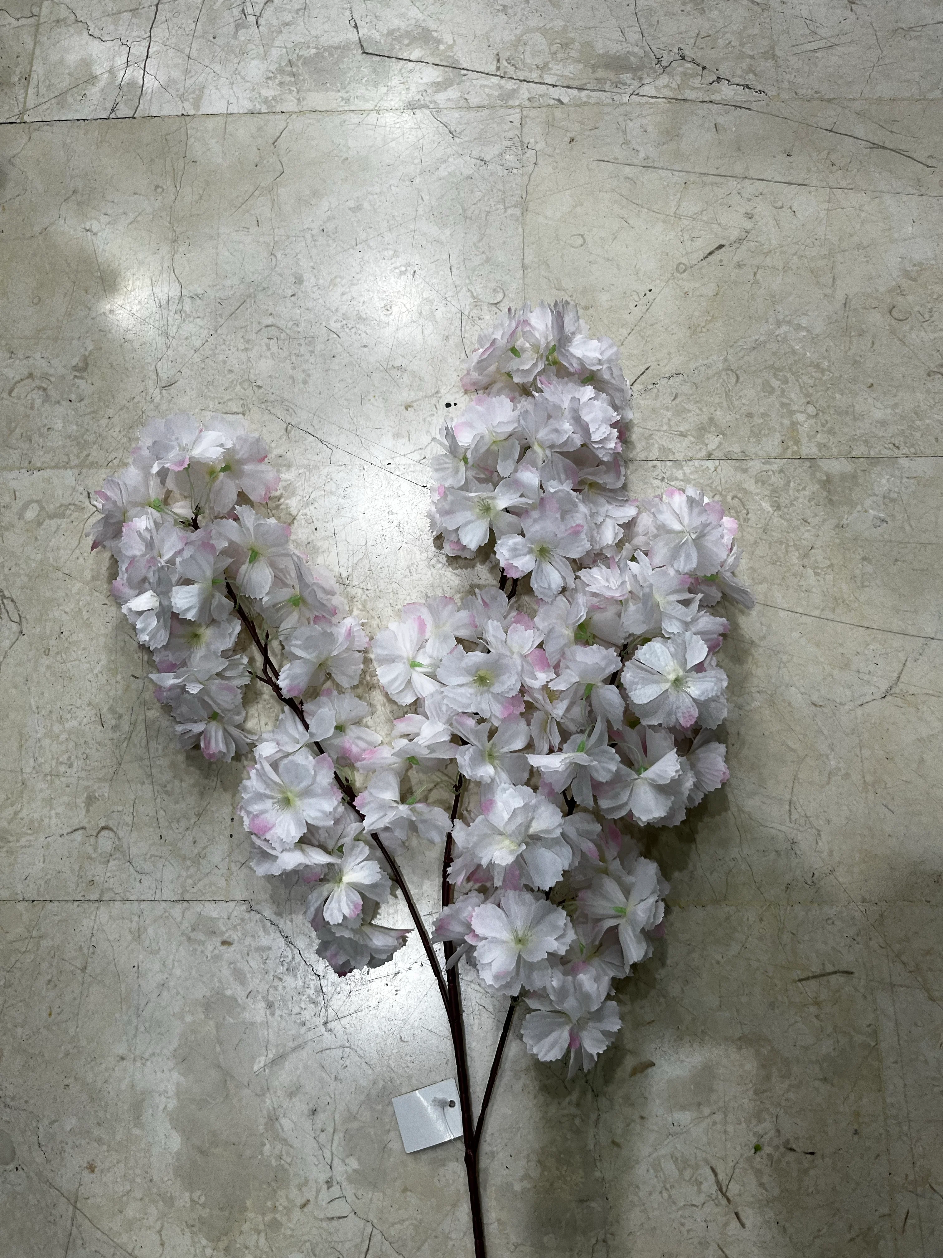 Yapay  Açık Pembe Bahar Dalı Japon kiraz Çiçeği 90cm