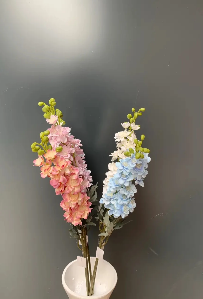 Yapay Çiçek Tek Dal Beyaz Şebboy 83cm