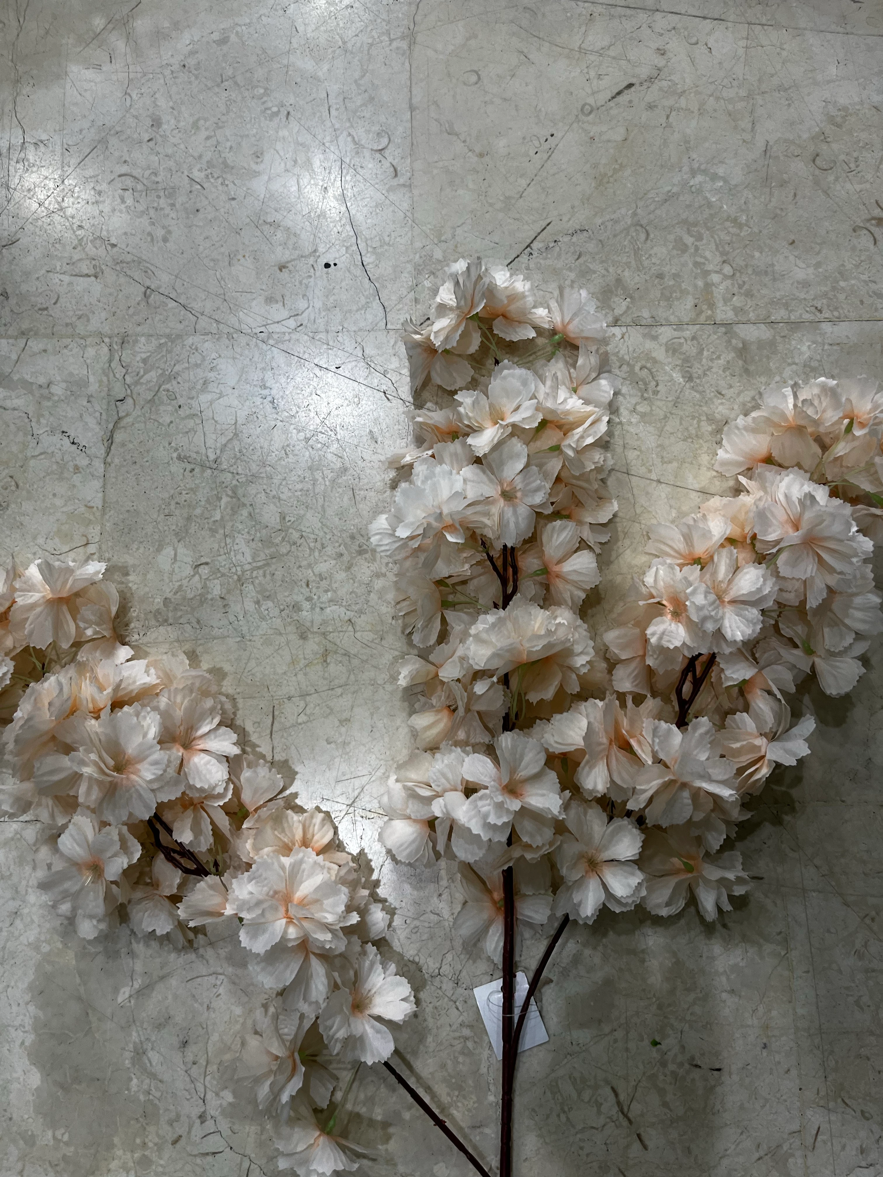 Yapay Somon Bahar Dalı Japon Kiraz Çiçeği 90cm