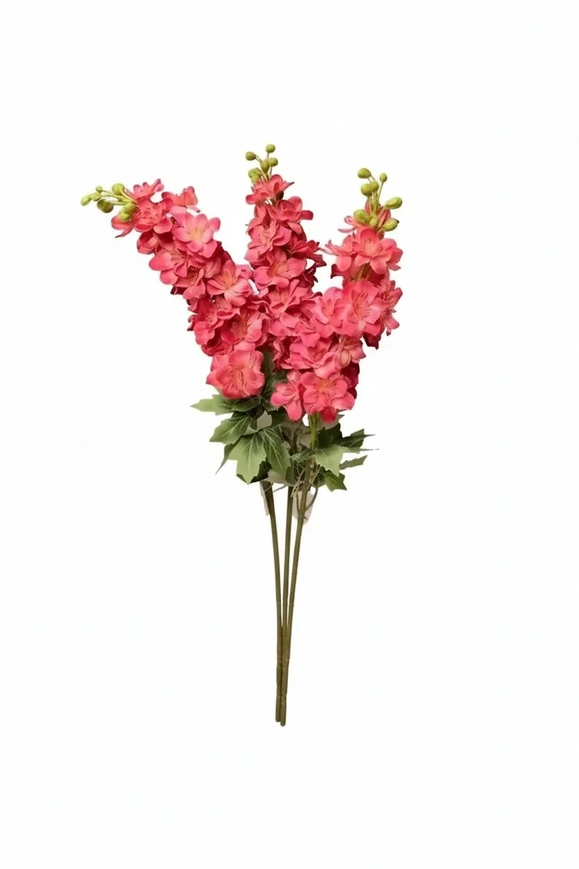 Yapay Çiçek Tek Dal Pembe Şebboy 83cm