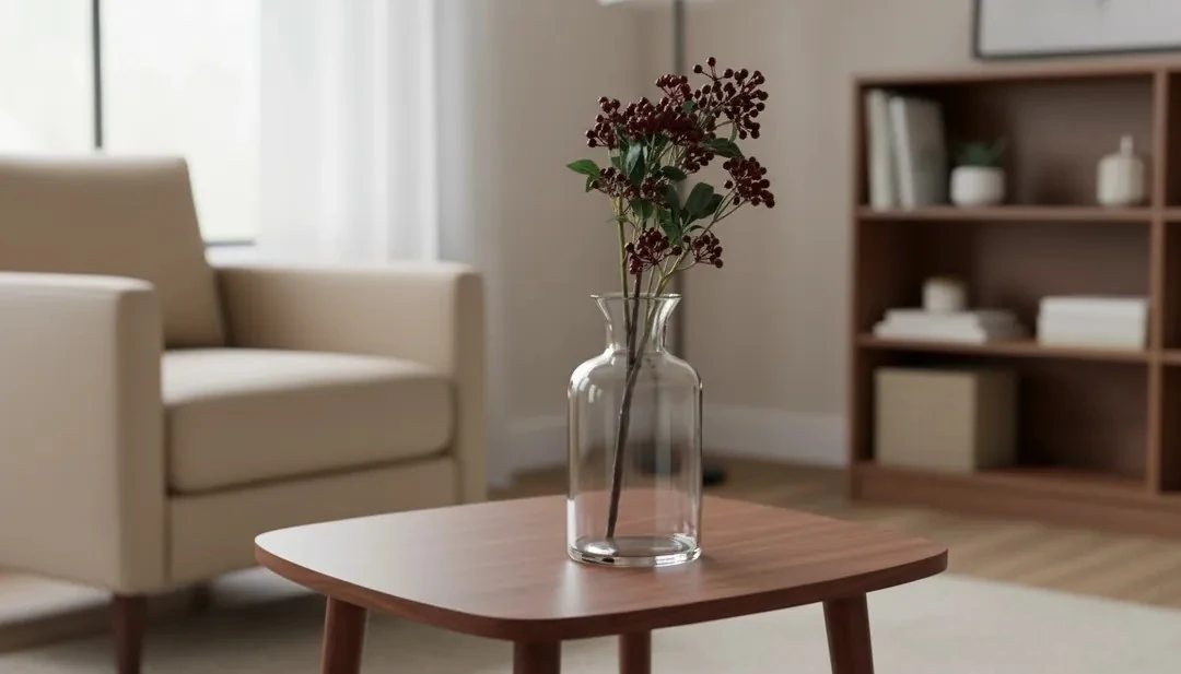 Yapay Tek Dal  Kokina Bordo 64cm