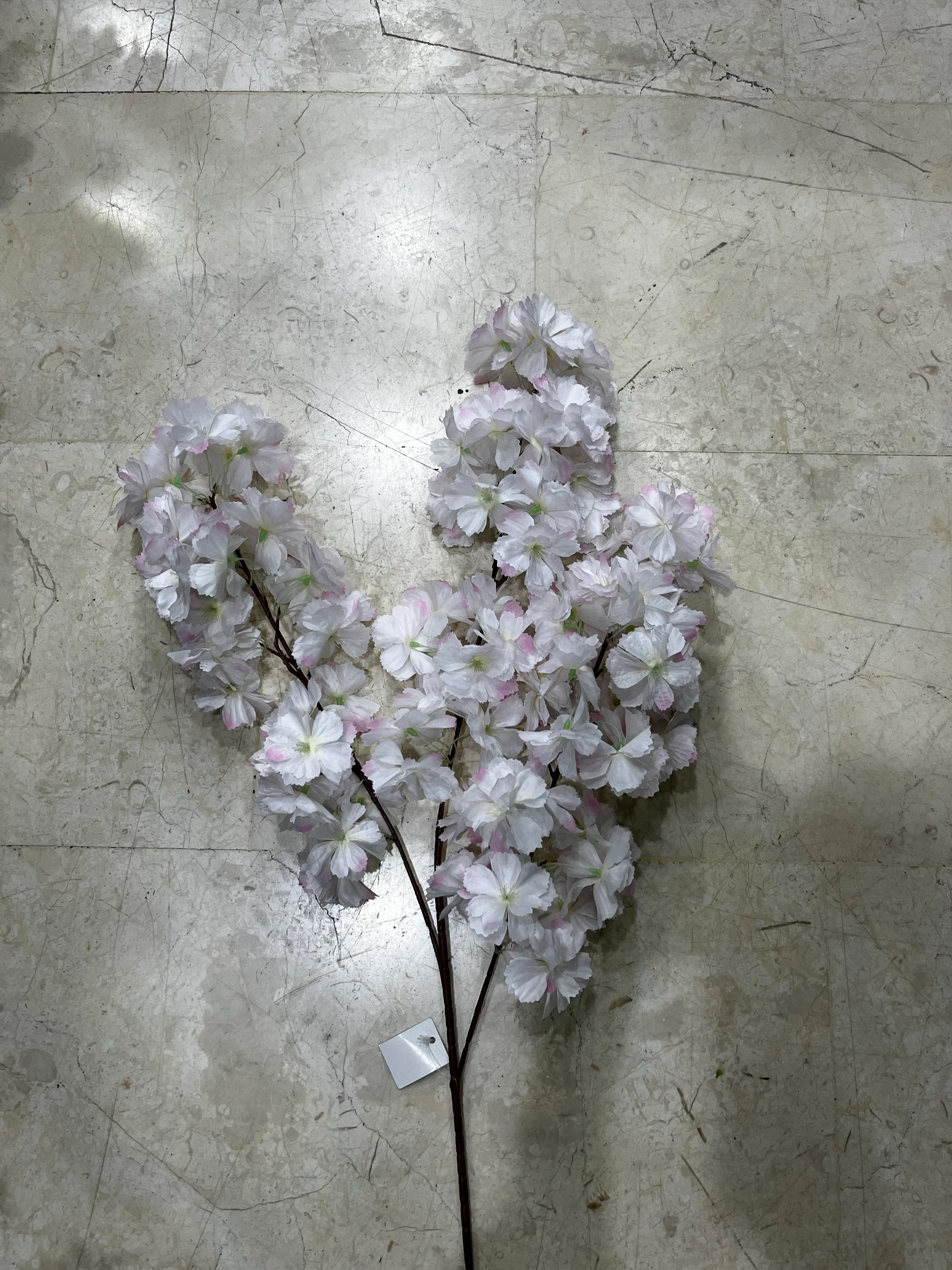 Yapay  Açık Pembe Bahar Dalı Japon kiraz Çiçeği 90cm