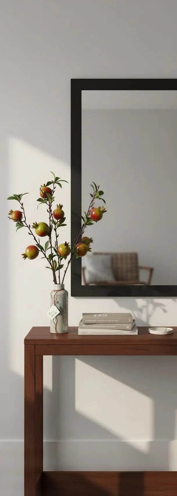  Yapay Çiçek Tek Dal Nar