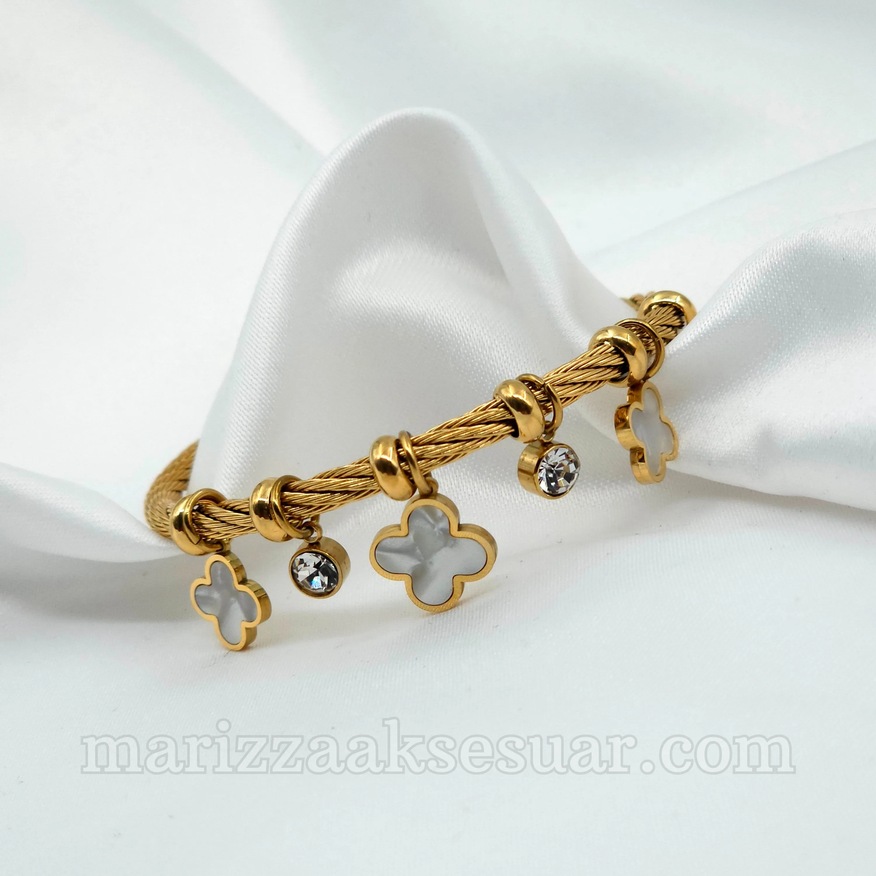 Pandora Sedef Taş Kelepçe