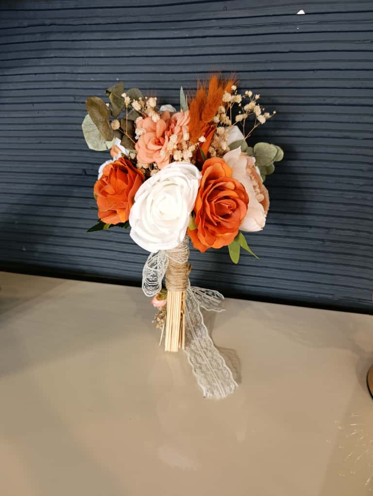 Sonbahar Güneşi Gelin Buketi