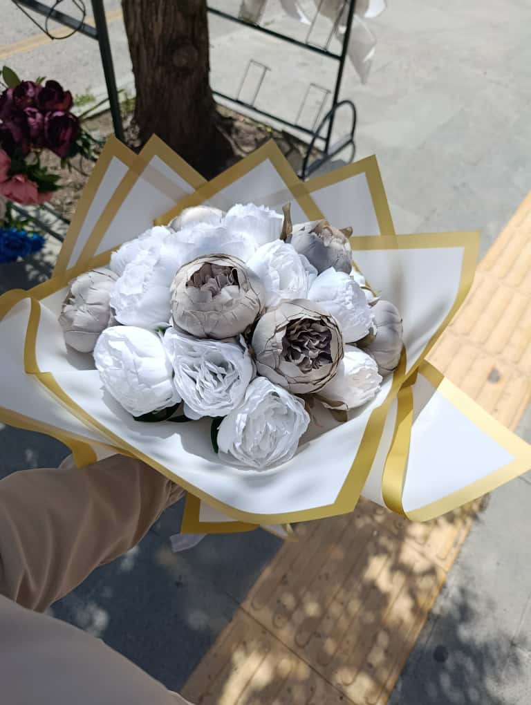 Gri Şakayık İsteme Buketi