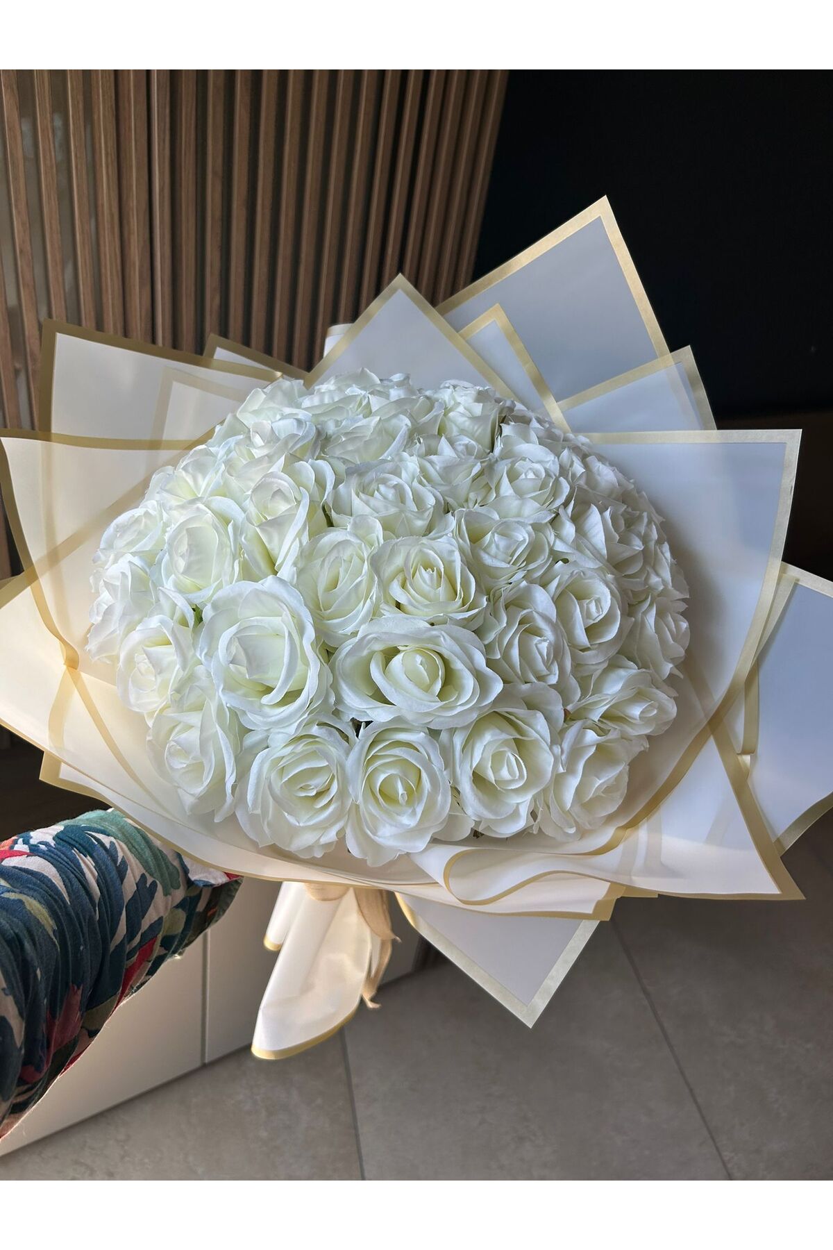 41 li Gül ,beyaz isteme Buketi Gelin çiçeği, söz nişan