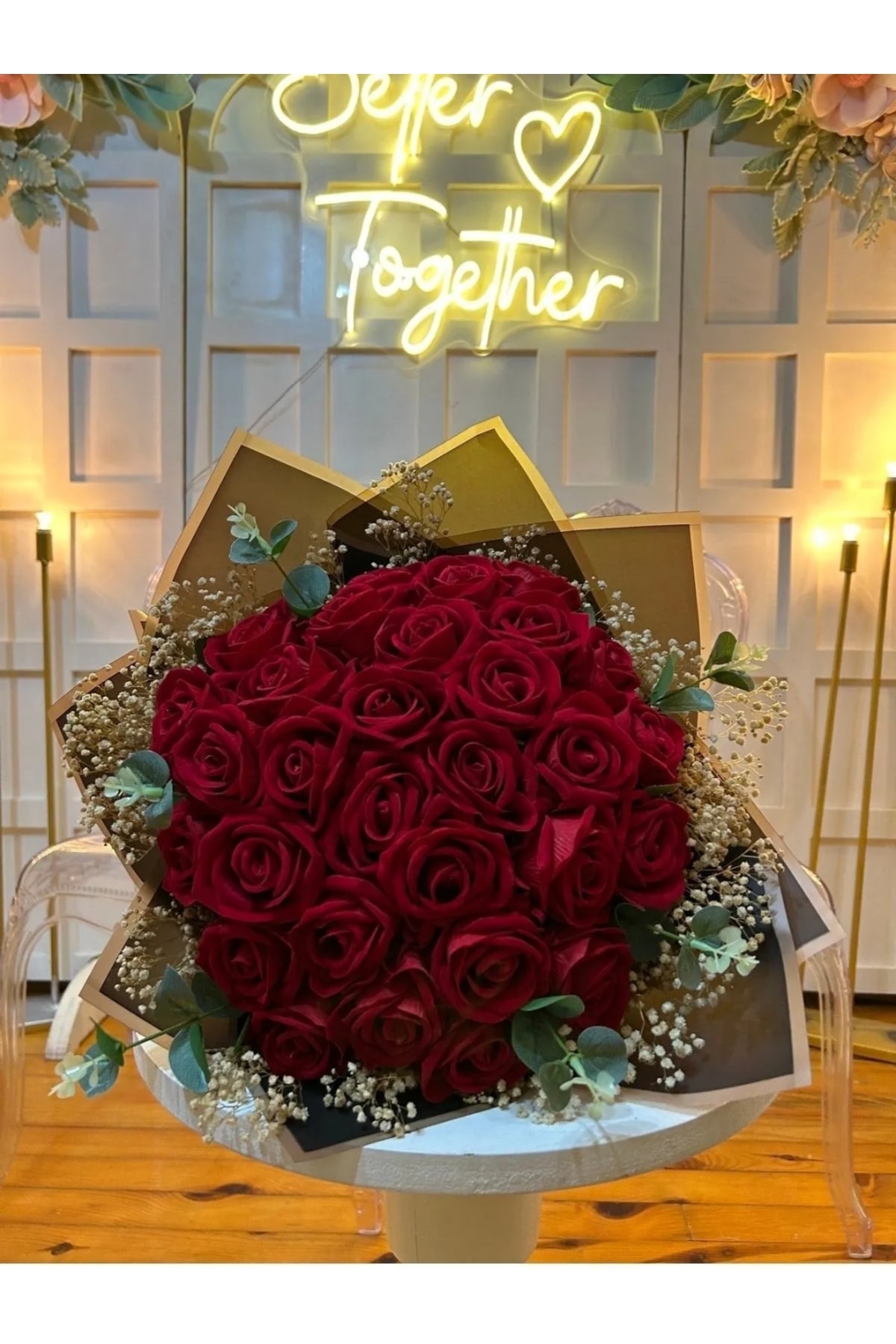 25 gül isteme çiçeği, isteme gül nişan çiçeği söz