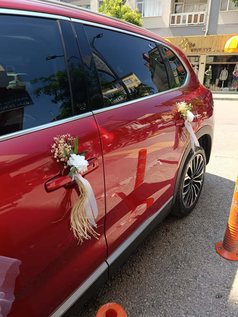Gelin Arabası 4 Kapı Kolu Süsü