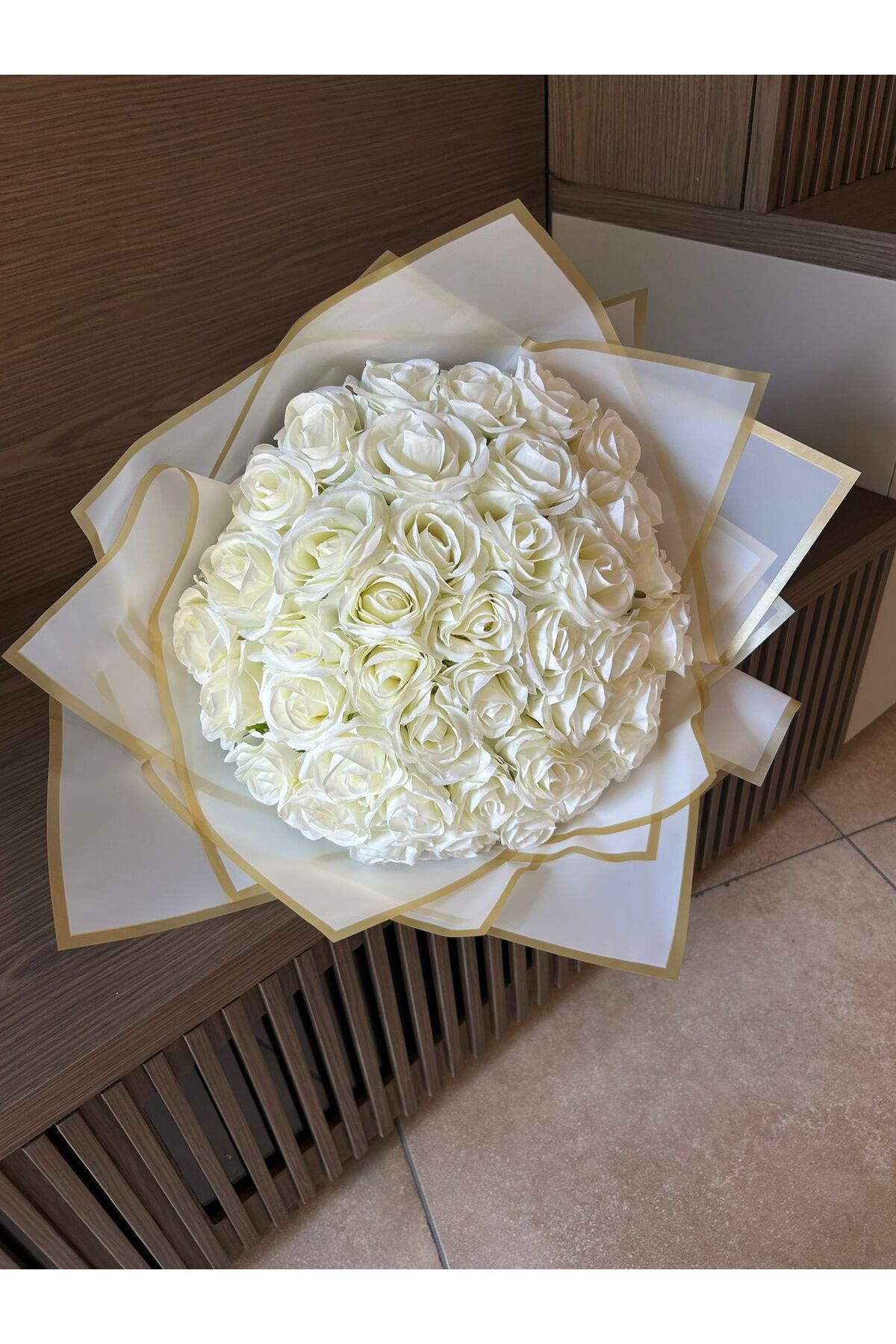 41 li Gül ,beyaz isteme Buketi Gelin çiçeği, söz nişan