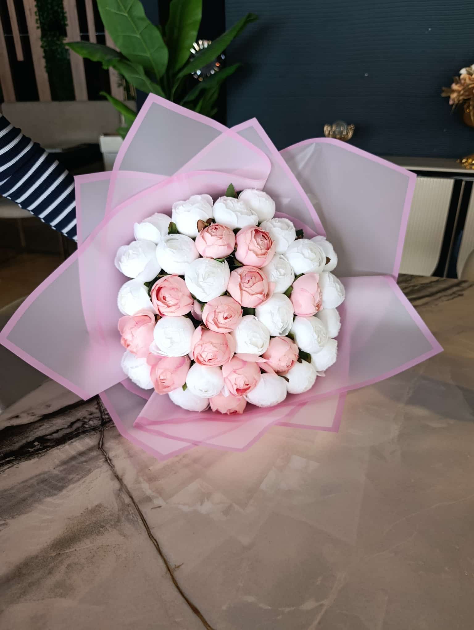 Pembe Düş Şakayık İsteme Çiçeği Hediyelik