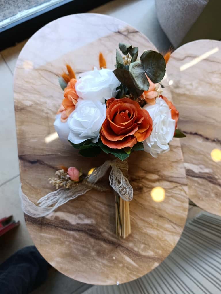 Sonbahar Güneşi Gelin Buketi