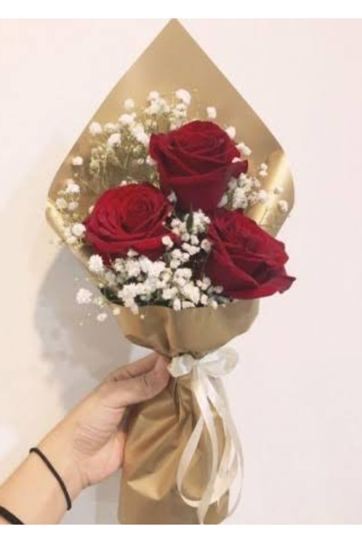 3 gül buketi ,hediye çiçek , söz nişan