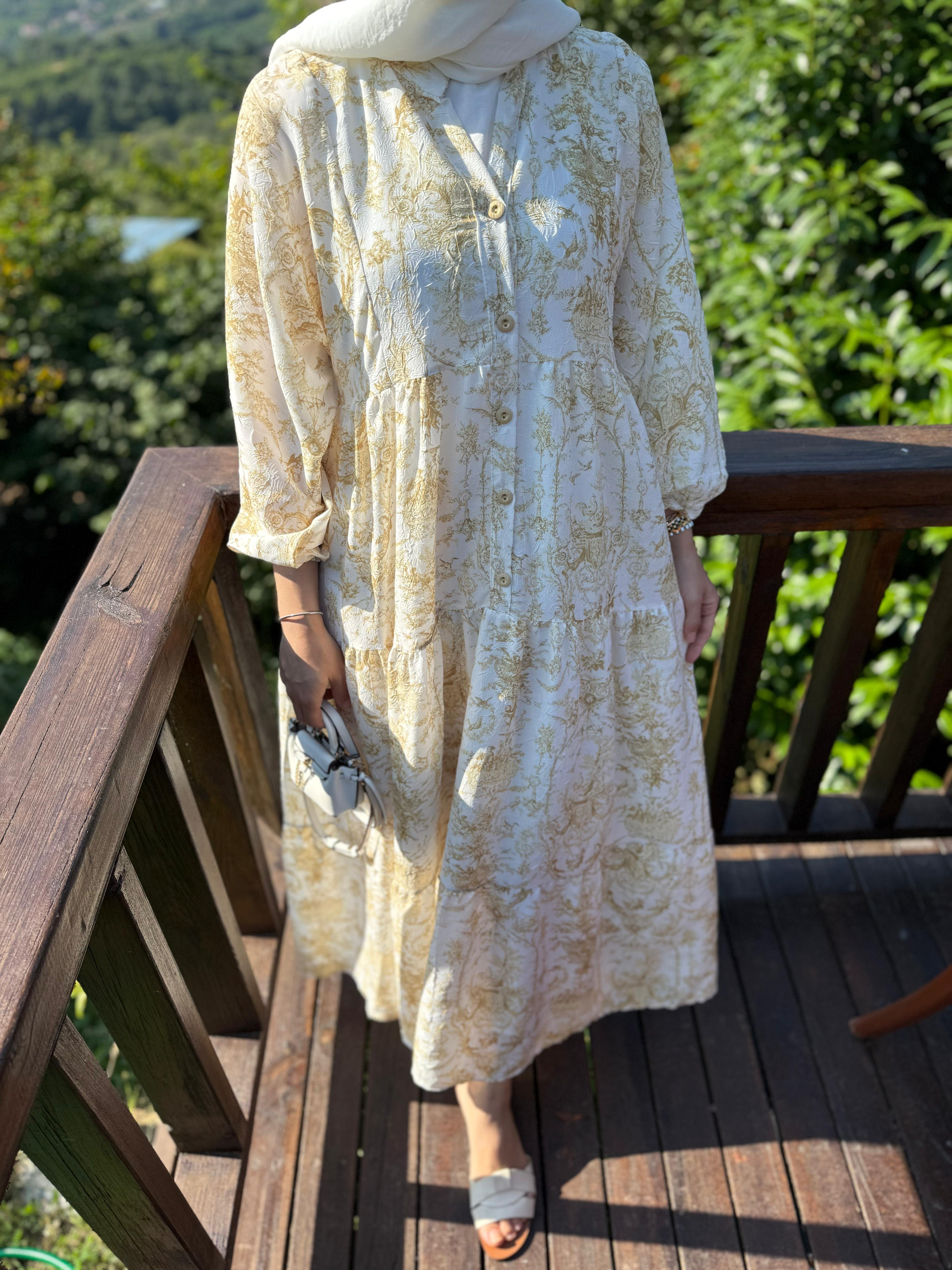Coco Elbise Sarı