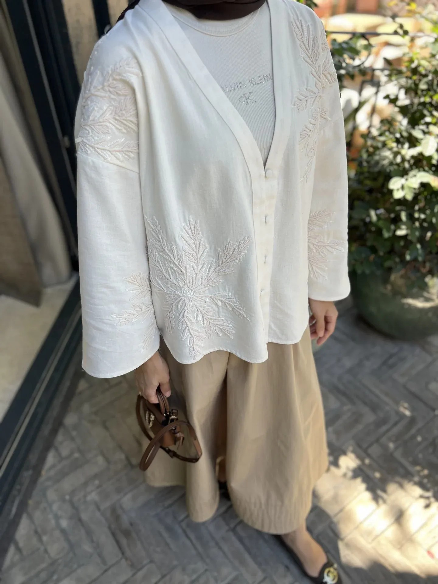 Lono Krem Kimono