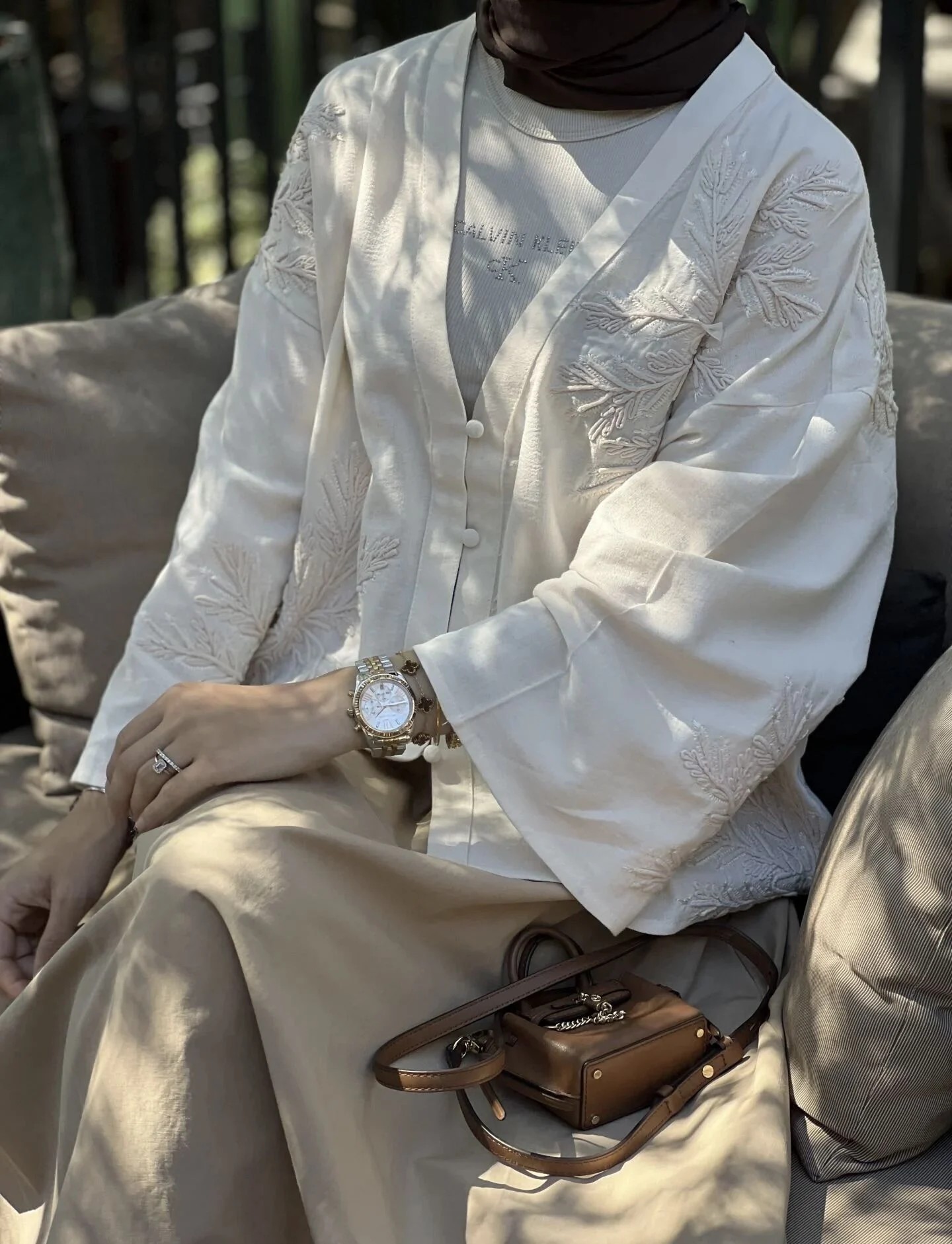 Lono Krem Kimono