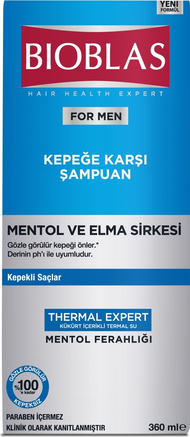 Bioblas Thermal Expert Men Kepeğe Karşı Şampuan 360 ml