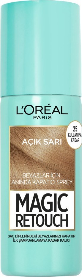 L'Oréal Paris Magic Retouch Beyaz Dipleri Kapatıcı Sprey - Açık Sarı