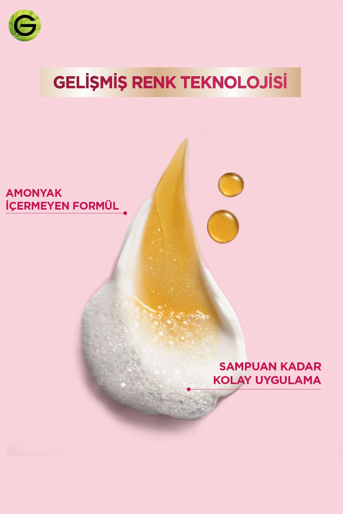 Garnier Color Shampoo Retouch Şampuan Kolaylığında Dip Boyası, Siyah 2.0