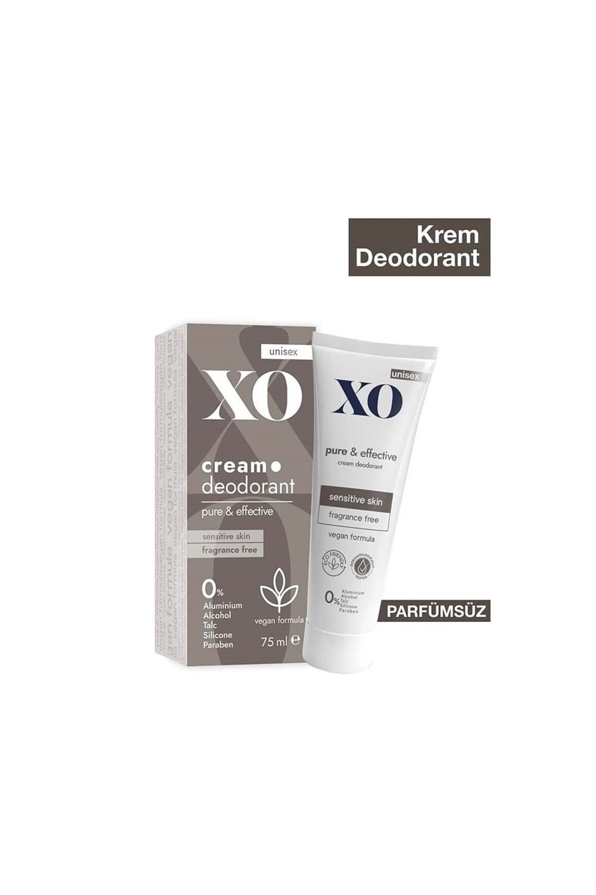 Xo Krem Deodorant 75ml Unisex Pure & Effective Kokusuz
