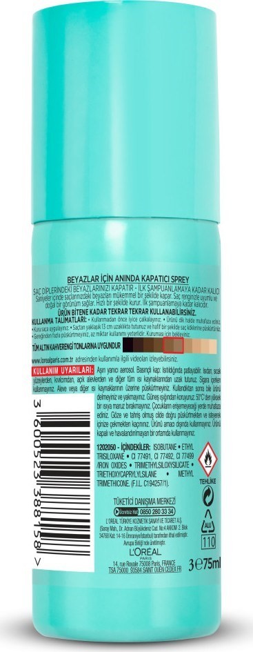 L'Oréal Paris Magic Retouch Beyaz Dipleri Kapatıcı Sprey - Altın Kahverengi