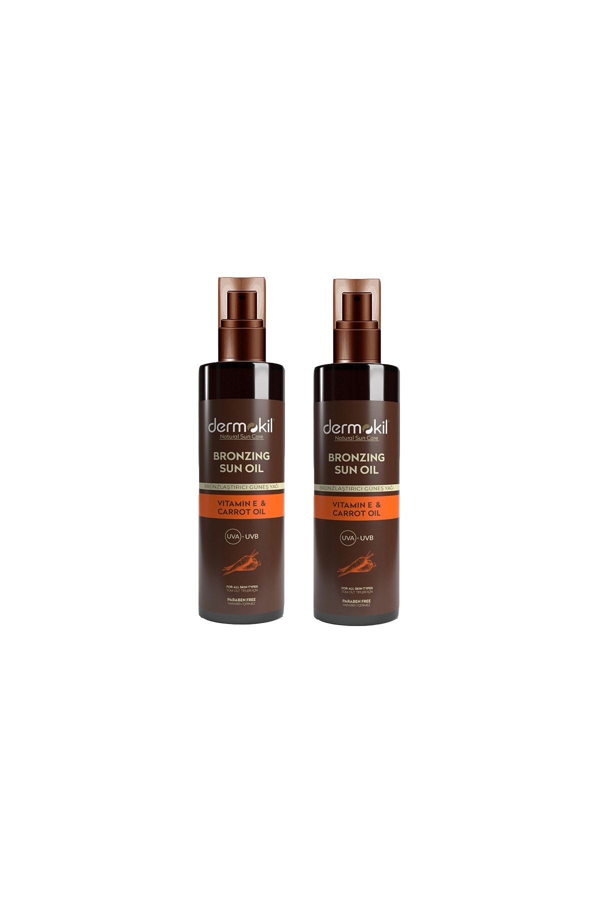 Bronzlaştırıcı Güneş Yağı 200 ml x 2 Adet