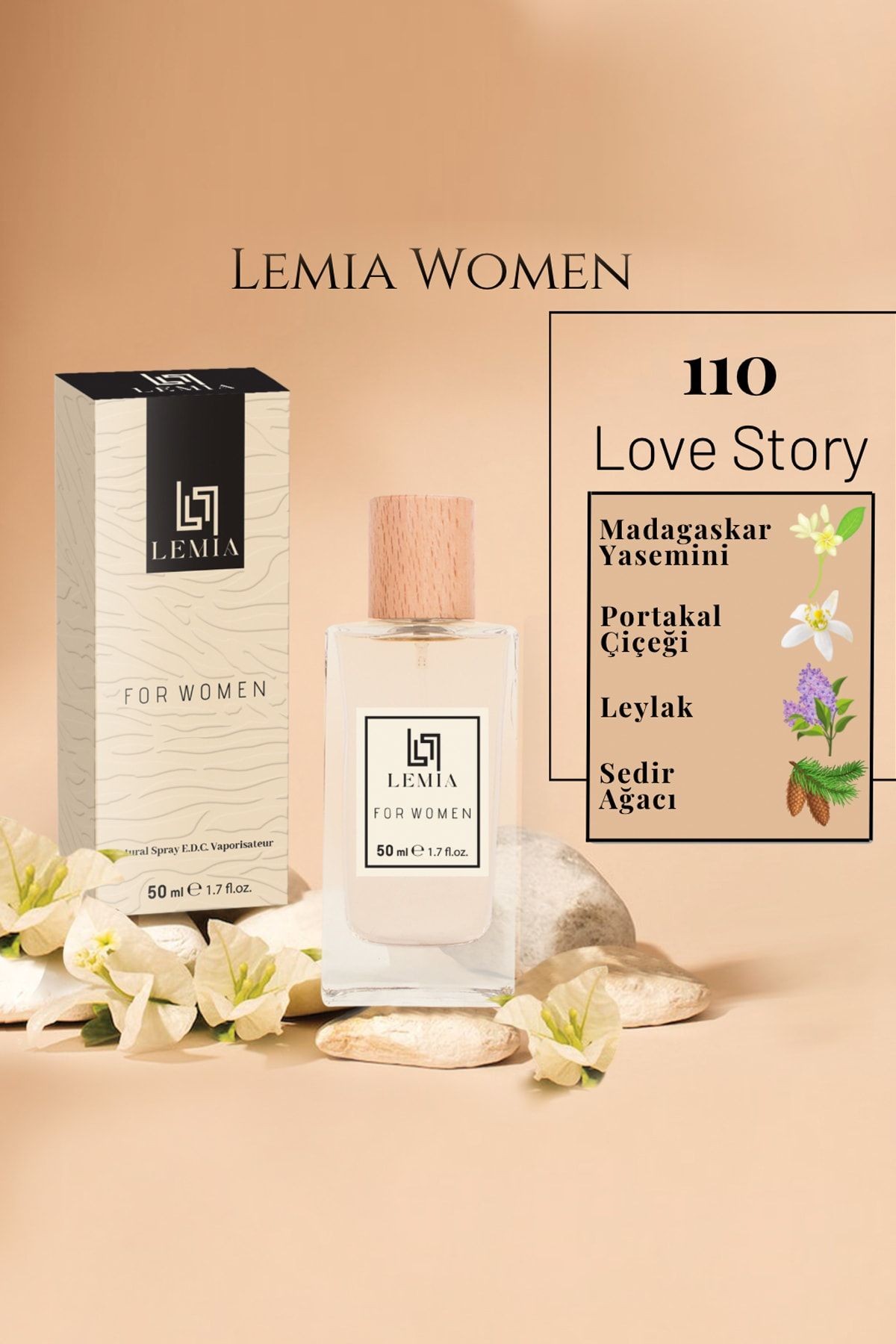 110 Amor Kadın Edc 50ml