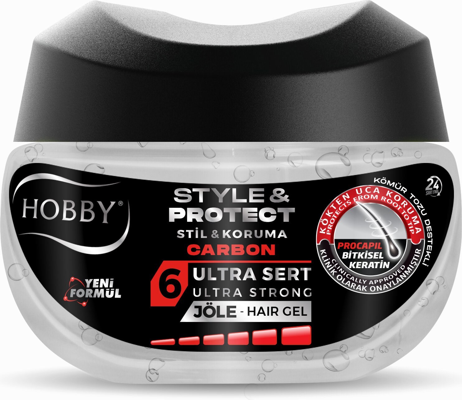 Hobby Energy Saç Şekillendirici Jöle No:6 Ultra Sert 250 ml
