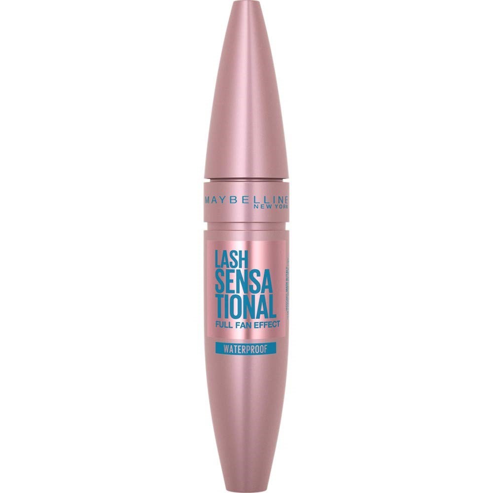 Maybelline New York Lash Sensational Yelpaze Etkili Suya Dayanıklı Siyah Maskara, 9.4 ml