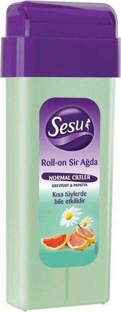 Sesu Rollon Sir Ağda 100 ml Yeşil Greyfurt Papatya