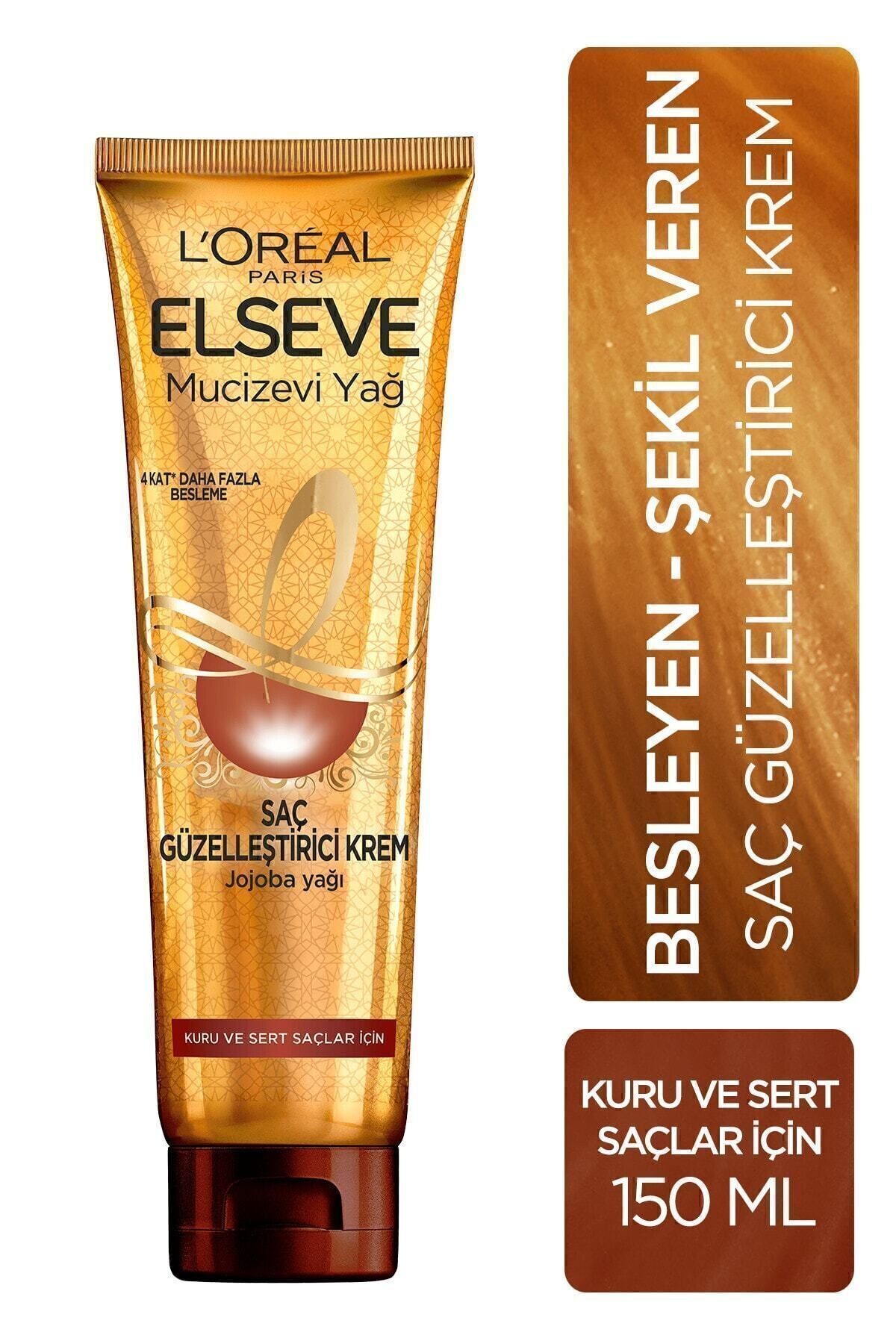 2'li Mucizevi Yağ Saç Güzelleştirici Krem 150 Ml-kuru Ve Sert Saçlar