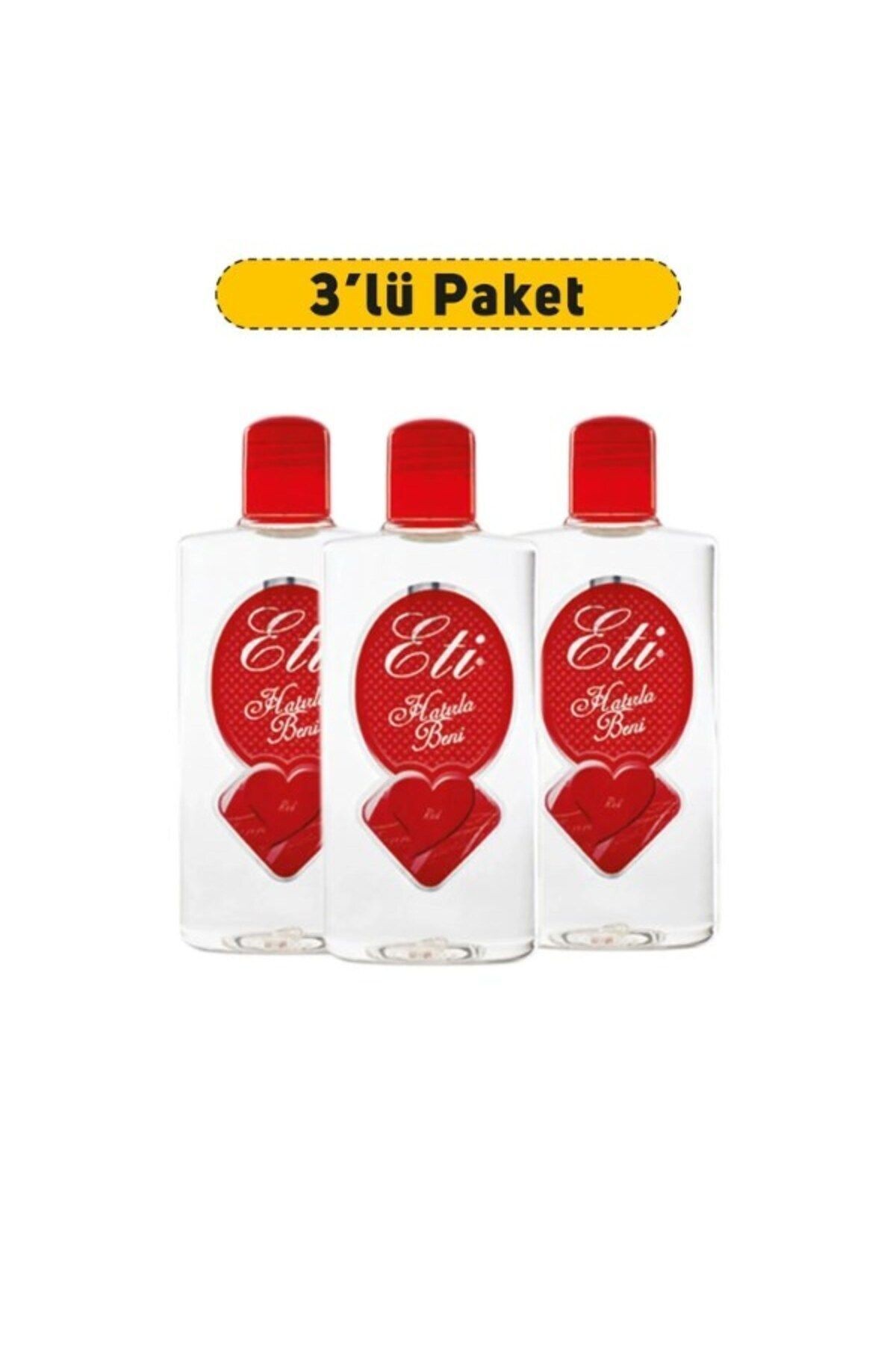 Eti Hatırla Beni Kolonya Red 3'lü Paket Set
