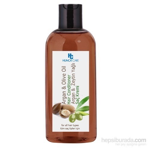 Hunca Care Saç Kremi Argan & Zeytinyağlı 400 Ml