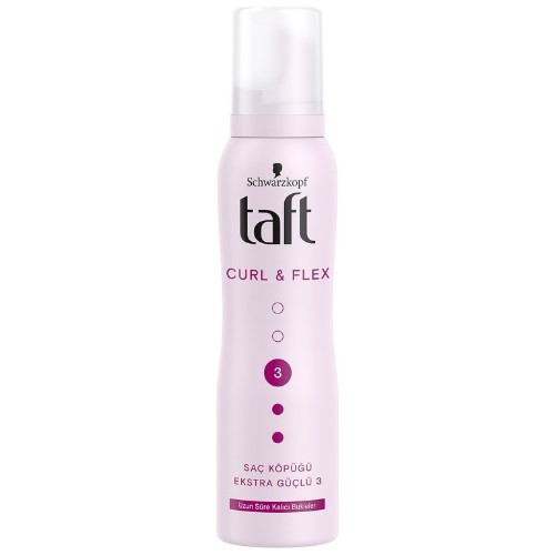 Taft Curl & Flex Köpük 150 Ml 1 Adet Şekillendirici Saç Köpüğü