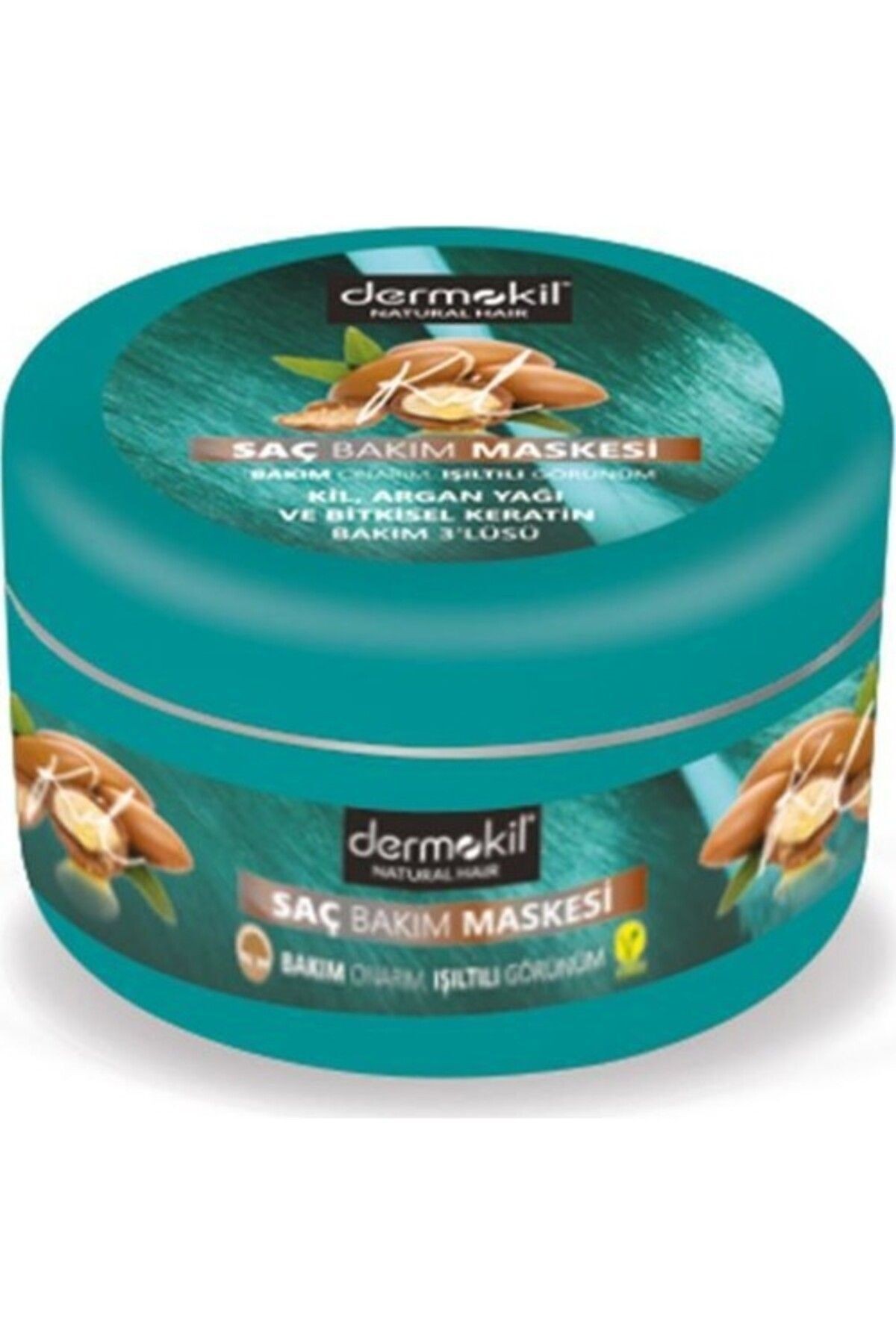 Kil, Argan Ve Bitkisel Keratan Saç Maskesi 300 ml